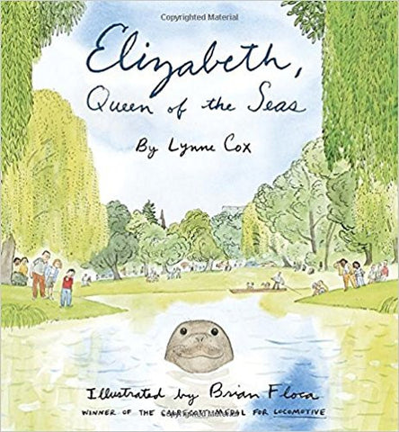 Elizabeth, Queen of the Seas Hardcover – May 13, 2014  by Lynne Cox (Author), Brian Floca (Illustrator)