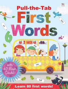 Pull-the-Tab First Words with Flash Cards